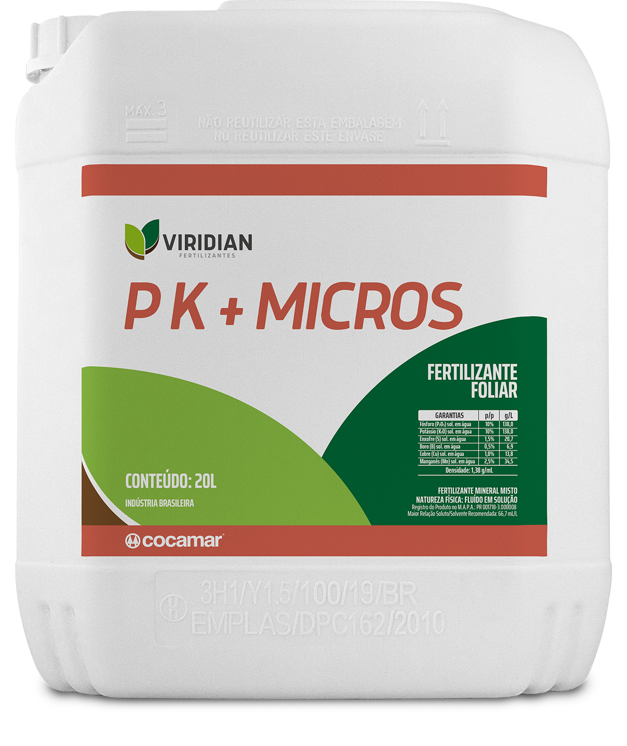 Embalagem Viridian PK + Micros