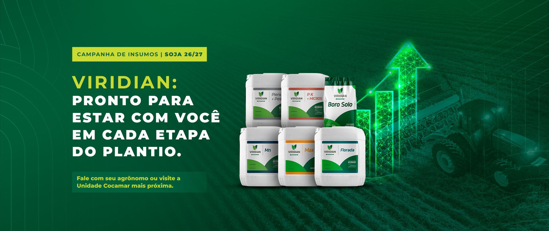 Campanha de insumos Soja