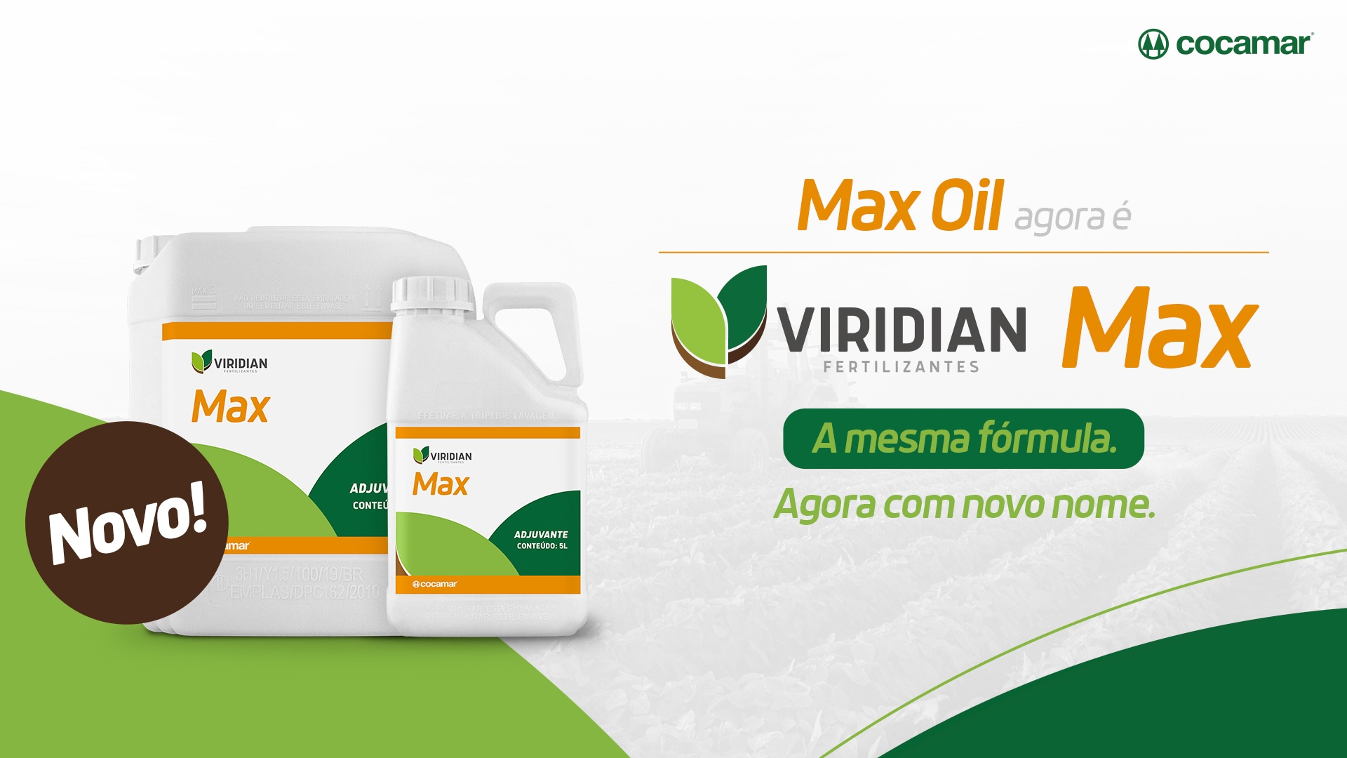 Max Oil agora é Viridian Max