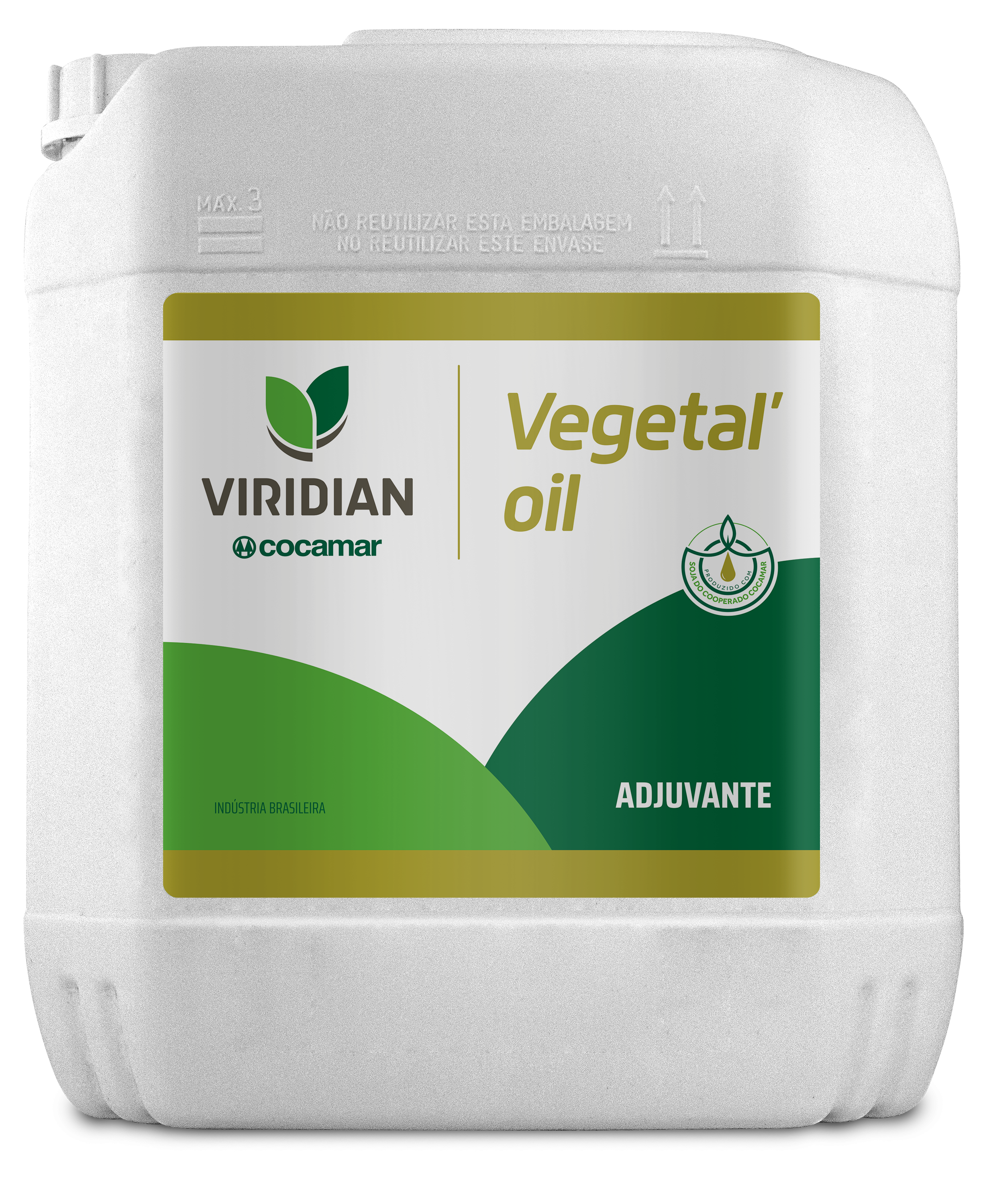 Embalagem Viridian Vegetal’oil Embalagem Viridian Vegetal’oil